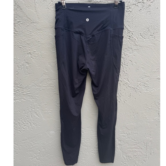 New Halara Black High Waisted Crossover Workout Athletic Chic Pockets Leggings - Picture 6 of 9